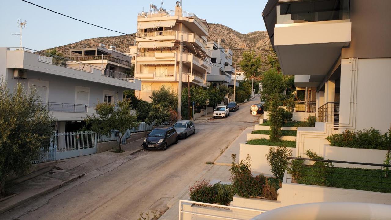 山脚下，舒适温馨海景公寓 Athens Ngoại thất bức ảnh